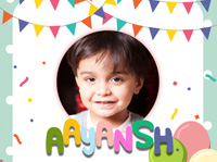 Aayansh Birthday