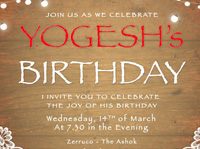 Yogesh Birthday